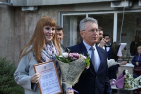 Людмила Ткаченко поздравила врачей с профессиональным праздником